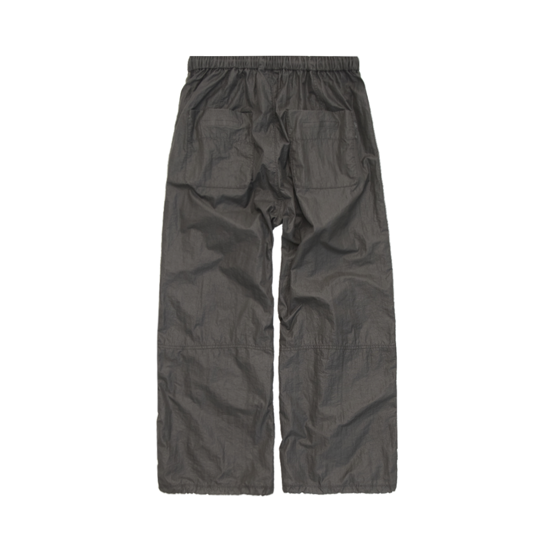 Polyteru - Glossy Track Pants (Khaki Gray) product image 3 | TRAB K-Fashion Australia