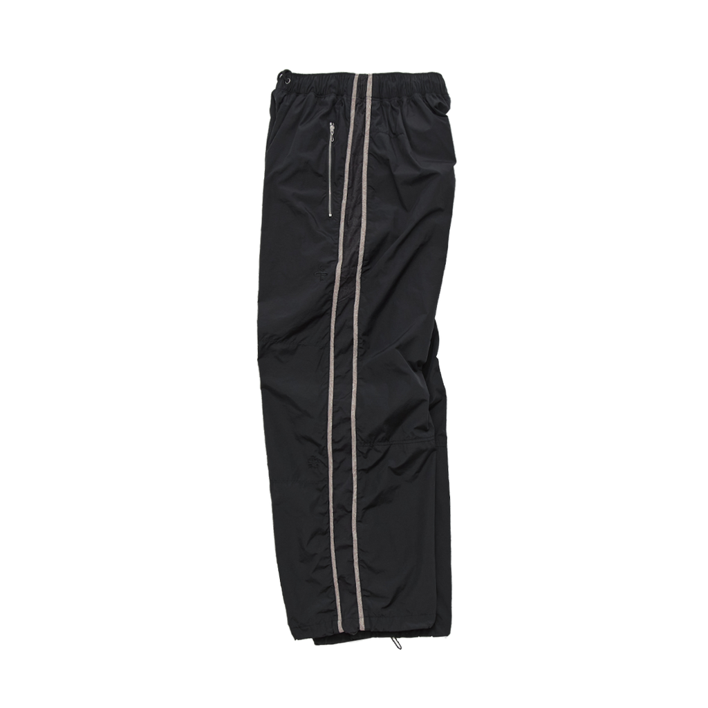Polyteru - 1011 Nylon Track Pants Floral (Piped Black) product image 2 | TRAB K-Fashion Australia