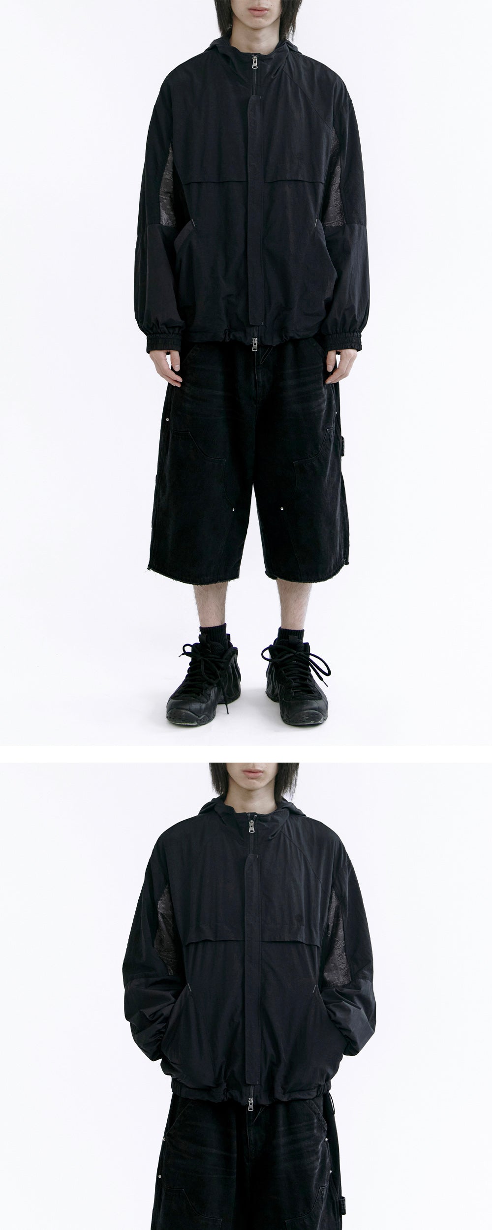 Polyteru - Track Jumper Paisley (Patched Black) product image 3 | TRAB K-Fashion Australia