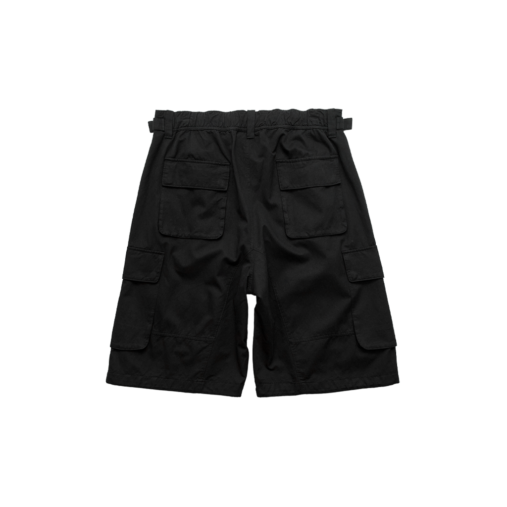 Polyteru - Bermuda Cargo Pants (Black) product image 2 | TRAB K-Fashion Australia
