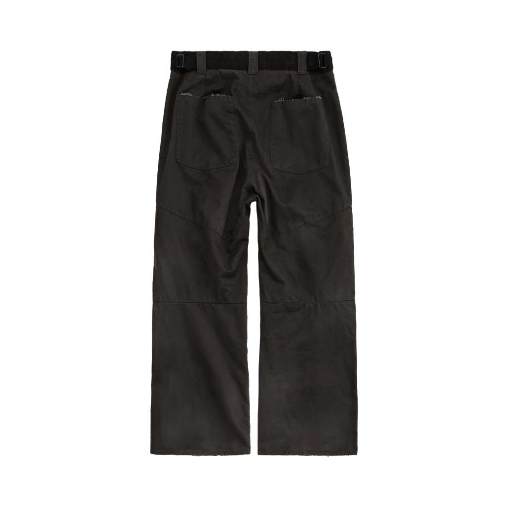 Polyteru - Slash Chino Pants (Dark Brown) product image 2 | TRAB K-Fashion Australia