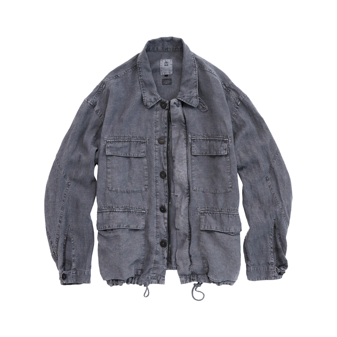 Polyteru - Linen Field Jacket (Faded Blue) product image 1 | TRAB K-Fashion Australia