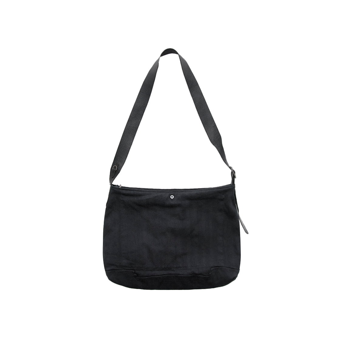 Polyteru - 1011 Fleur Patched Cross Bag (Striped Black) product image 2 | TRAB K-Fashion Australia