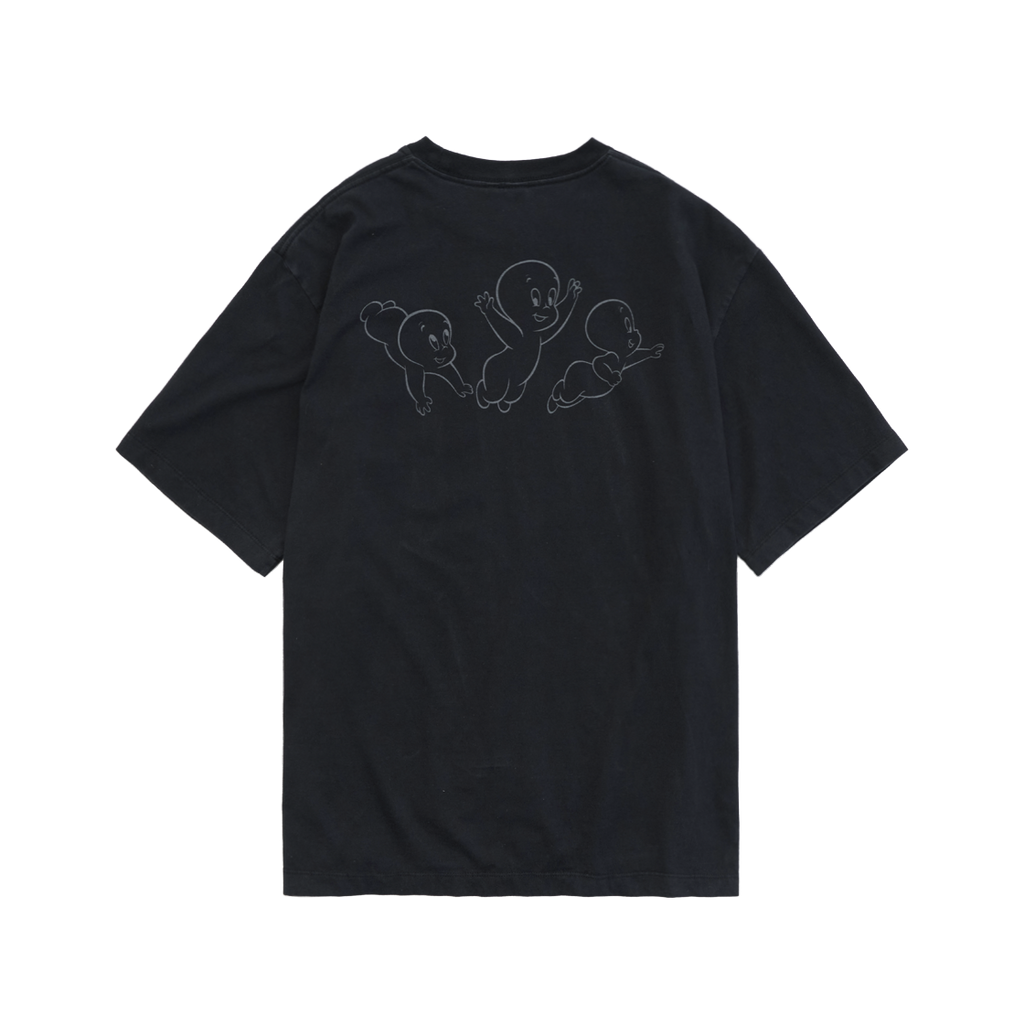 Polyteru - x Casper 1/2 Sleeves 'A Few Good Men' (Washed Black) product image 2 | TRAB K-Fashion Australia