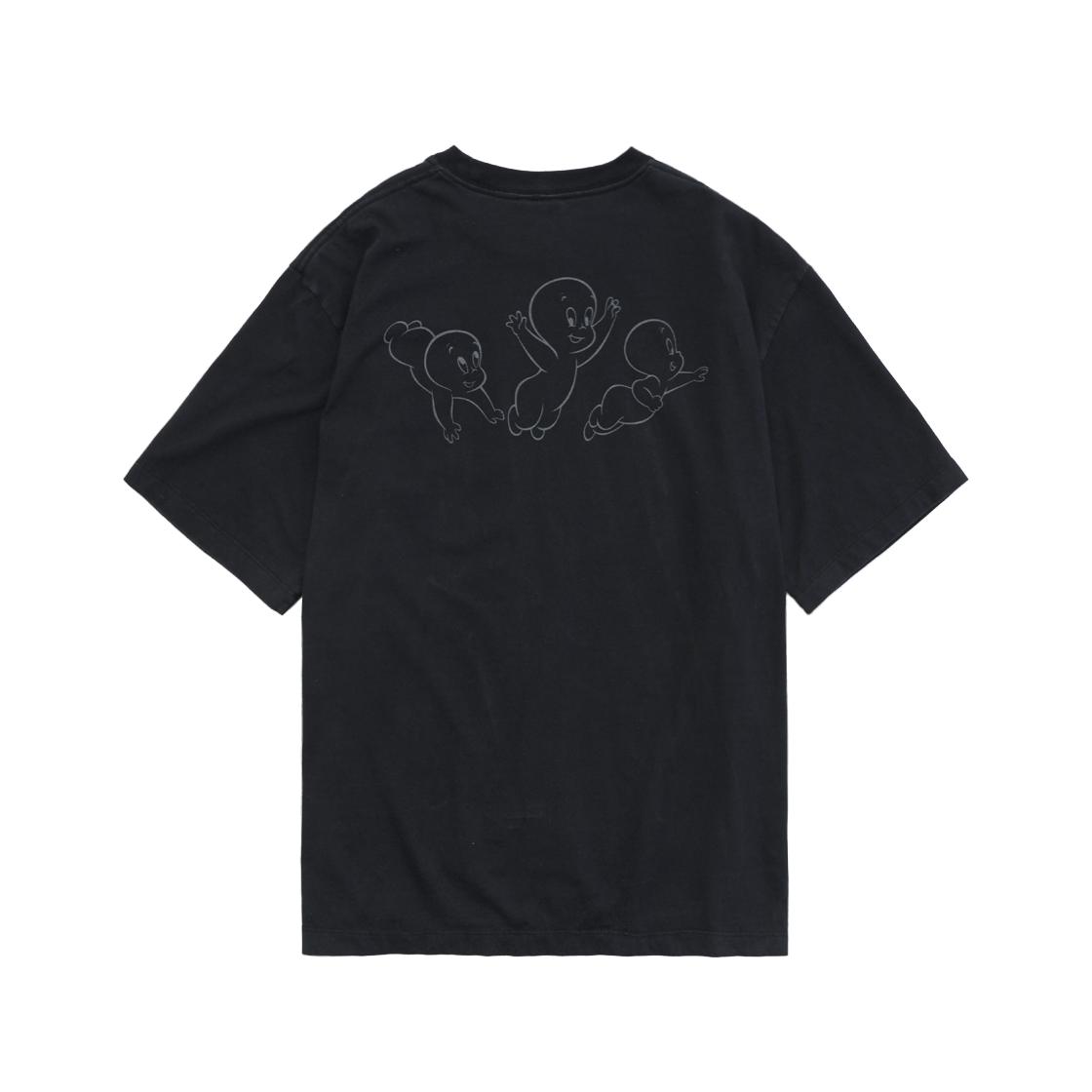 Polyteru - x Casper 1/2 Sleeves 'A Few Good Men' (Washed Black) product image 2 | TRAB K-Fashion Australia