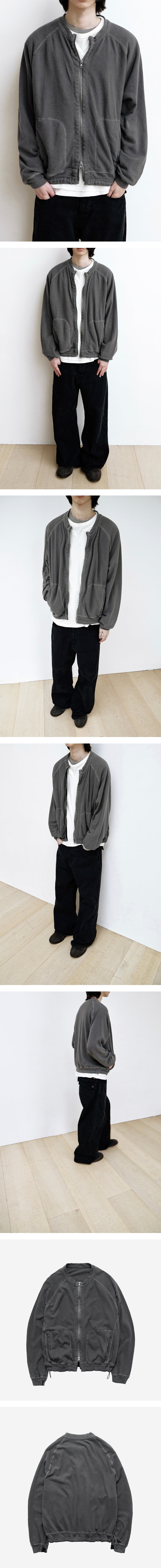 Polyteru - Rough Set Zip (Up Gray) product image 3 | TRAB K-Fashion Australia