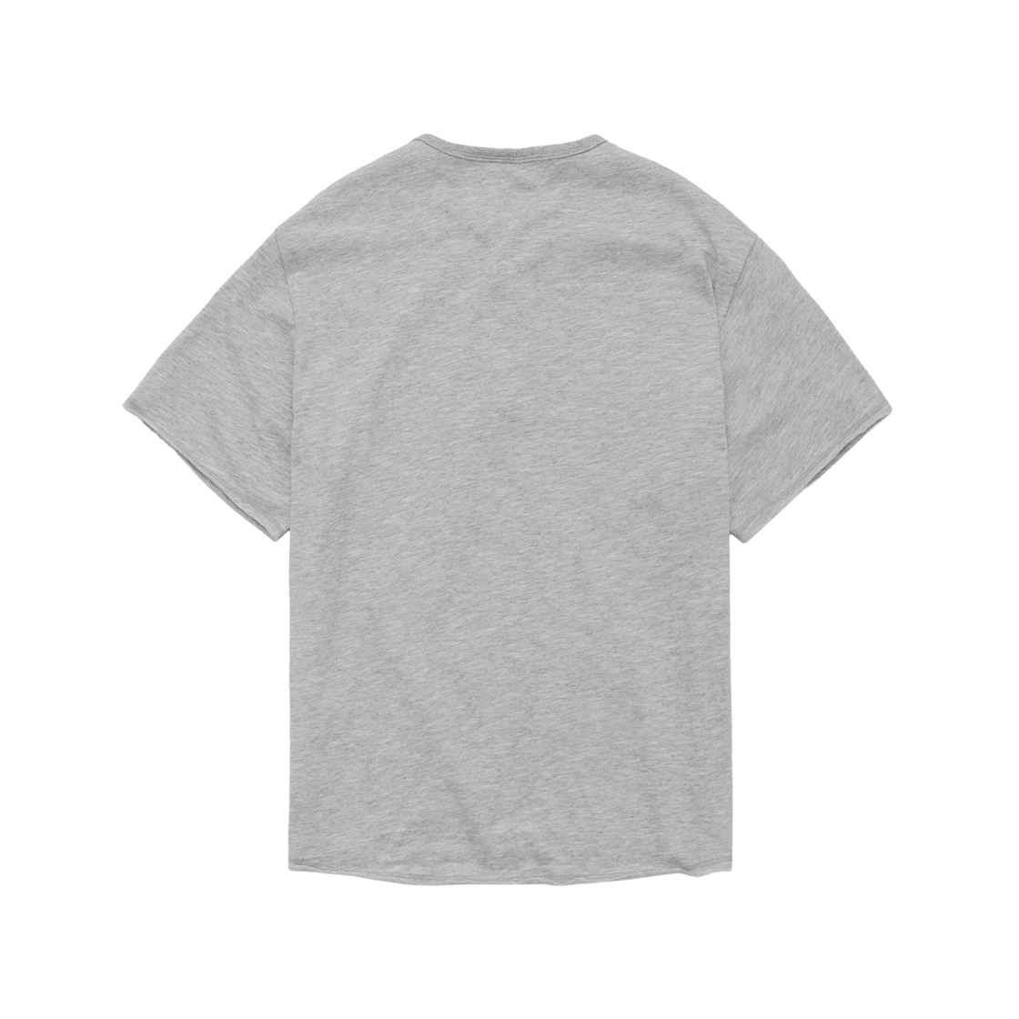 Polyteru - 1/2 Henley Neck T-Shirt 8% (Melange Gray) product image 2 | TRAB K-Fashion Australia