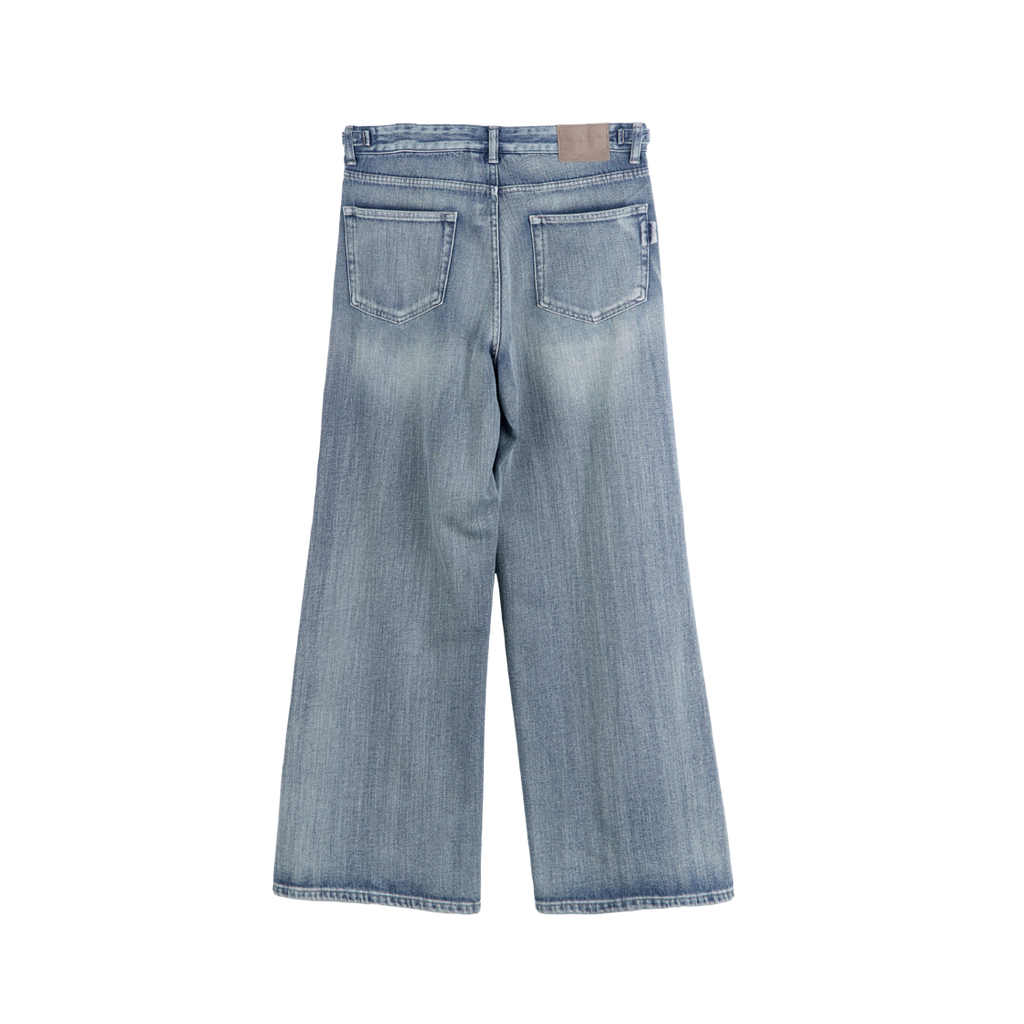 Polyteru - Brushed Uncle Cut Jeans (Blue) product image 2 | TRAB K-Fashion Australia