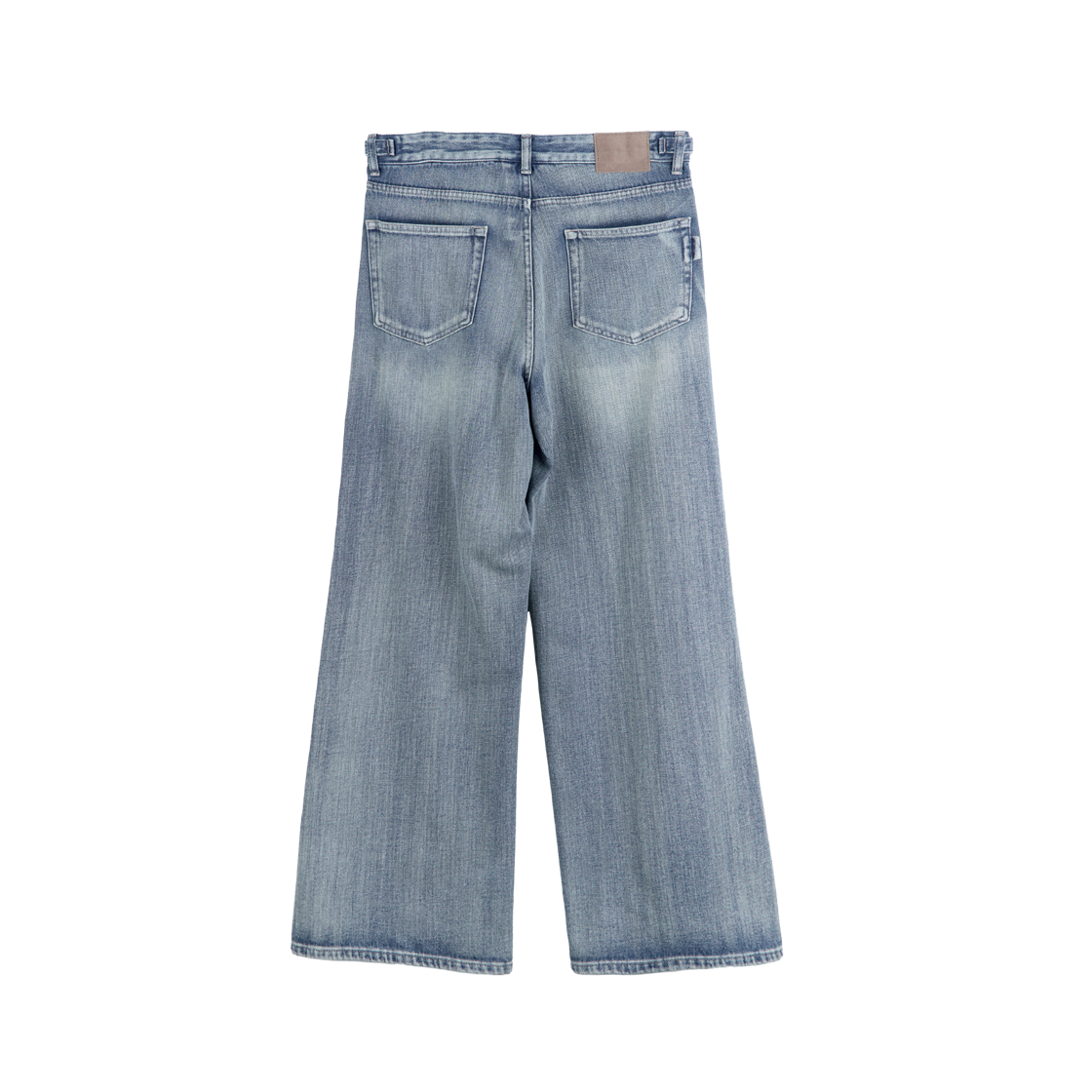 Polyteru - Brushed Uncle Cut Jeans (Blue) product image 2 | TRAB K-Fashion Australia