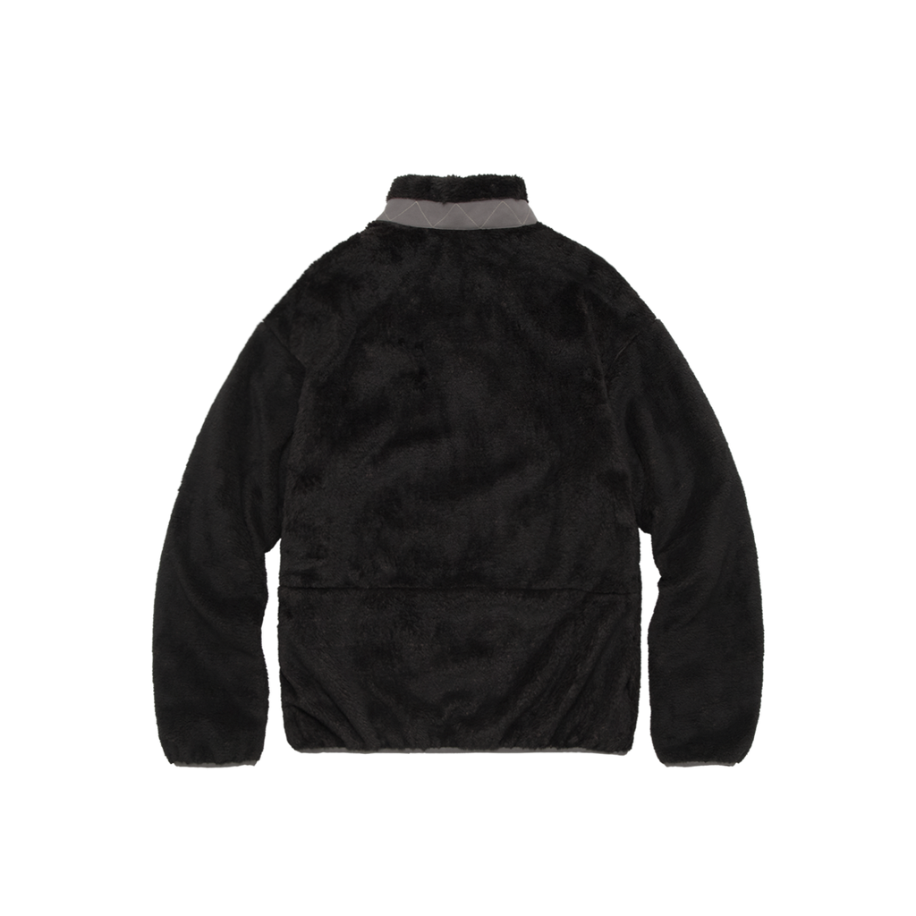 Polyteru - Sherpa Fleece Jacket (Black Brown) product image 2 | TRAB K-Fashion Australia