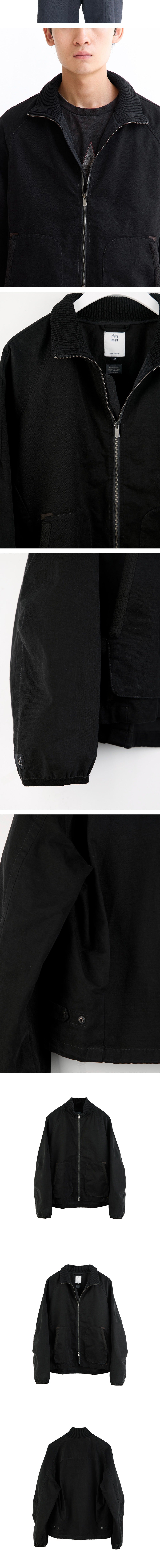 Polyteru - Rib Jacket (Black) product image 5 | TRAB K-Fashion Australia