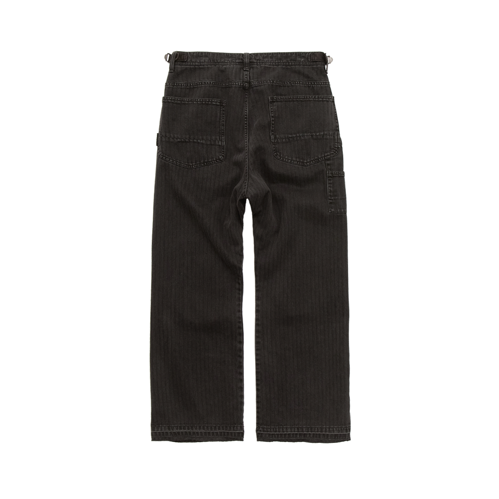Polyteru - HBT Double Knee Pants Washed (Dark Brown) product image 2 | TRAB K-Fashion Australia