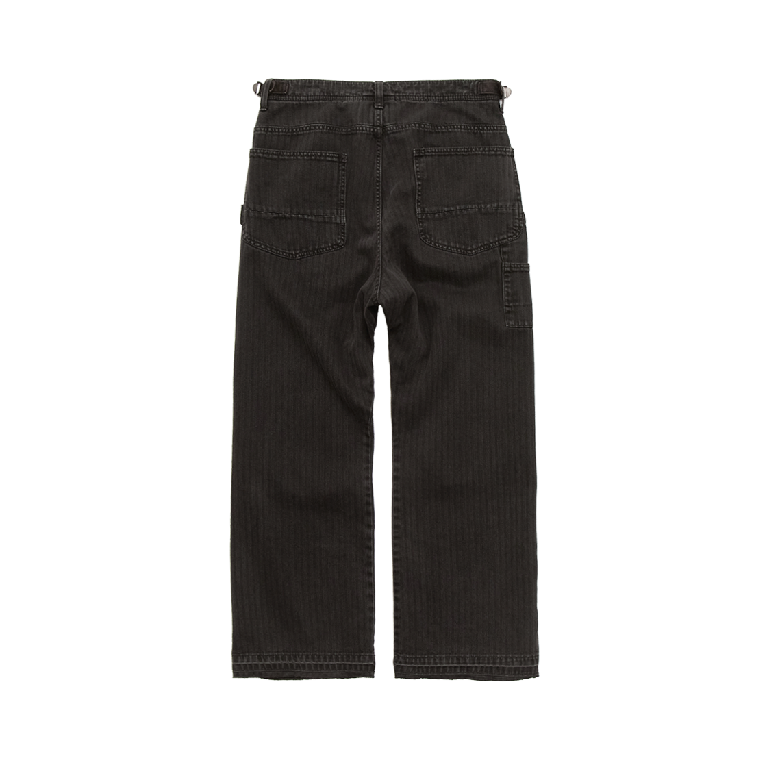 Polyteru - HBT Double Knee Pants Washed (Dark Brown) product image 2 | TRAB K-Fashion Australia