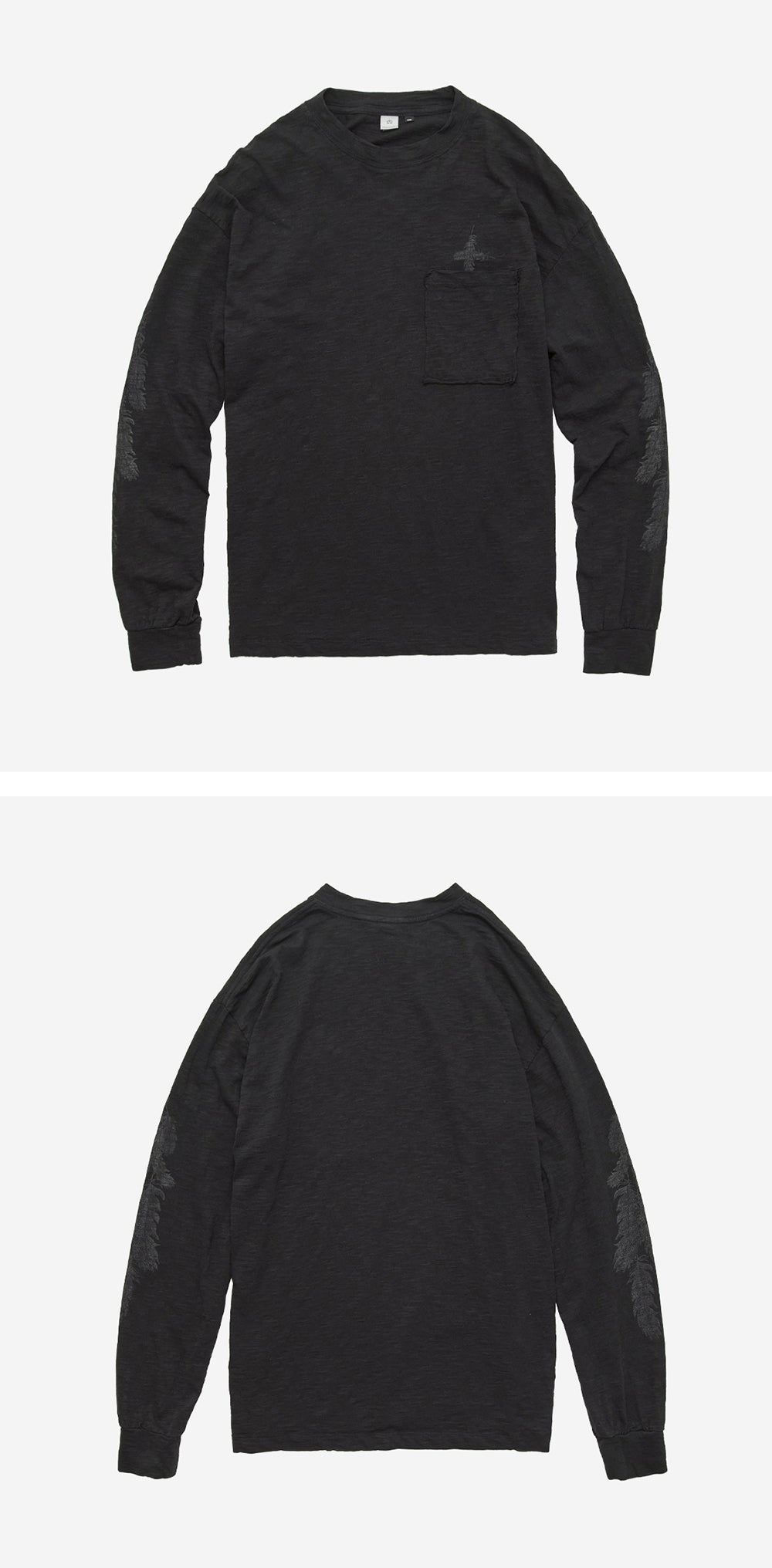 Polyteru - 1011 Feather Long Sleeve (Black) product image 5 | TRAB K-Fashion Australia