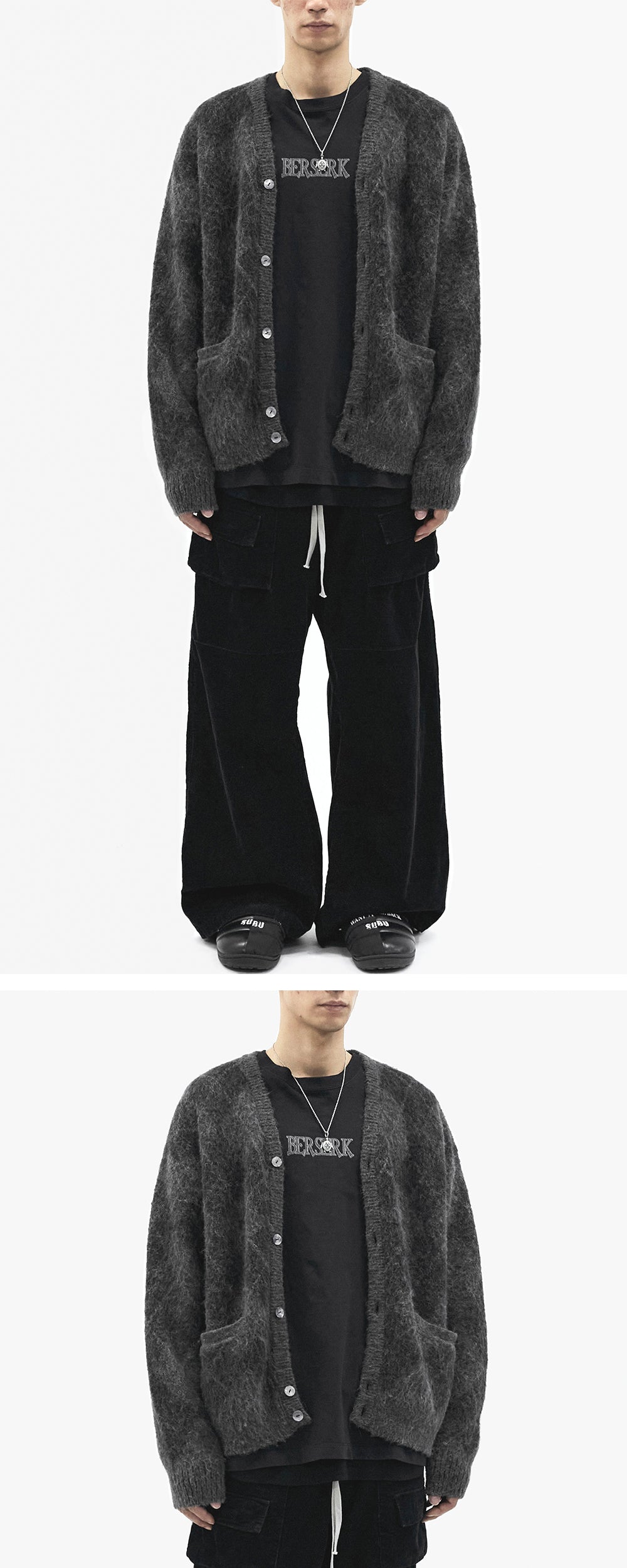 Polyteru - Heavy Front Cargo (Pajama Black) product image 2 | TRAB K-Fashion Australia