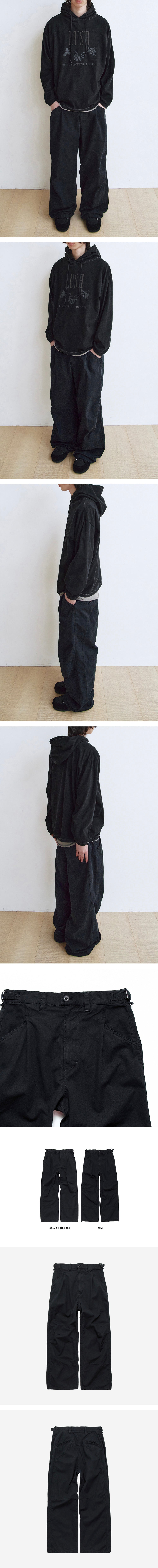 Polyteru - 3 Dart Chino Pants 1.3v Dark (Charcoal Navy) product image 3 | TRAB K-Fashion Australia