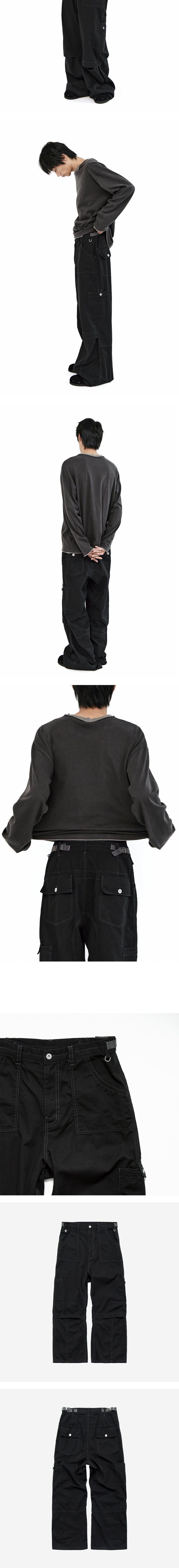 Polyteru - Middle Pants (2.0 Black) product image 4 | TRAB K-Fashion Australia