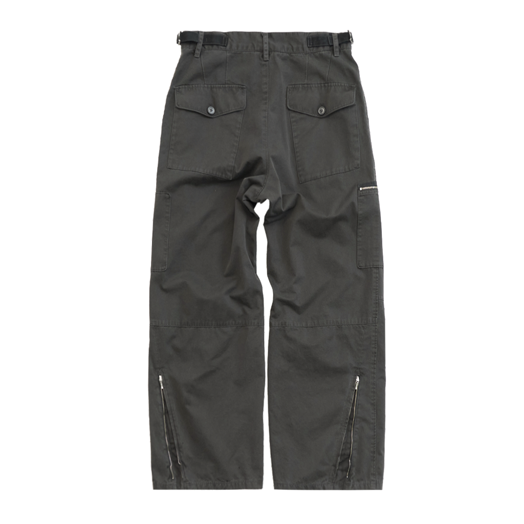 Polyteru - Flight Pants (Khaki Charcoal) product image 1 | TRAB K-Fashion Australia