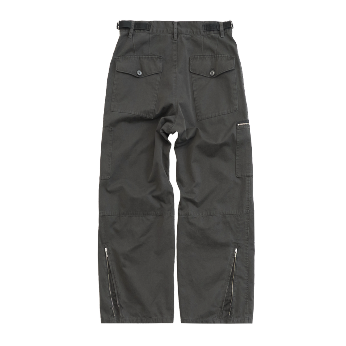 Polyteru - Flight Pants (Khaki Charcoal) product image 1 | TRAB K-Fashion Australia
