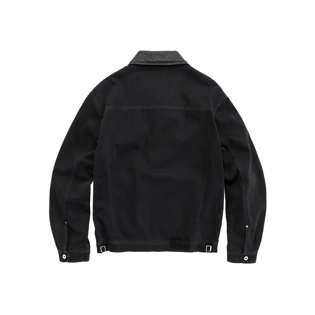 Polyteru - Used Trucker Jacket (Black) product image 2 | TRAB K-Fashion Australia