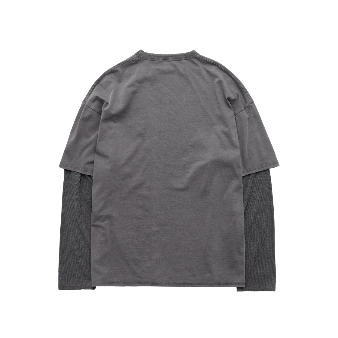Polyteru - Layered Long Sleeves (Dusty Pink) product image 2 | TRAB K-Fashion Australia