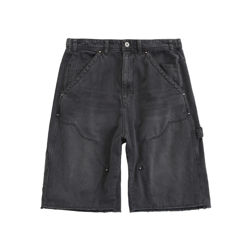 Polyteru - 1011 Double Knee 1/2 Pants (Gray) product image 1 | TRAB K-Fashion Australia