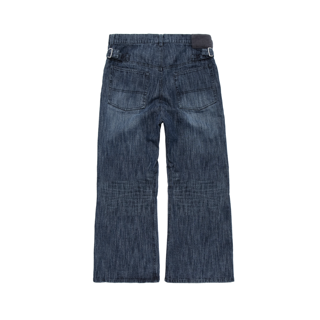 Polyteru - Loosed Aged Jeans (Mid Indigo) product image 2 | TRAB K-Fashion Australia
