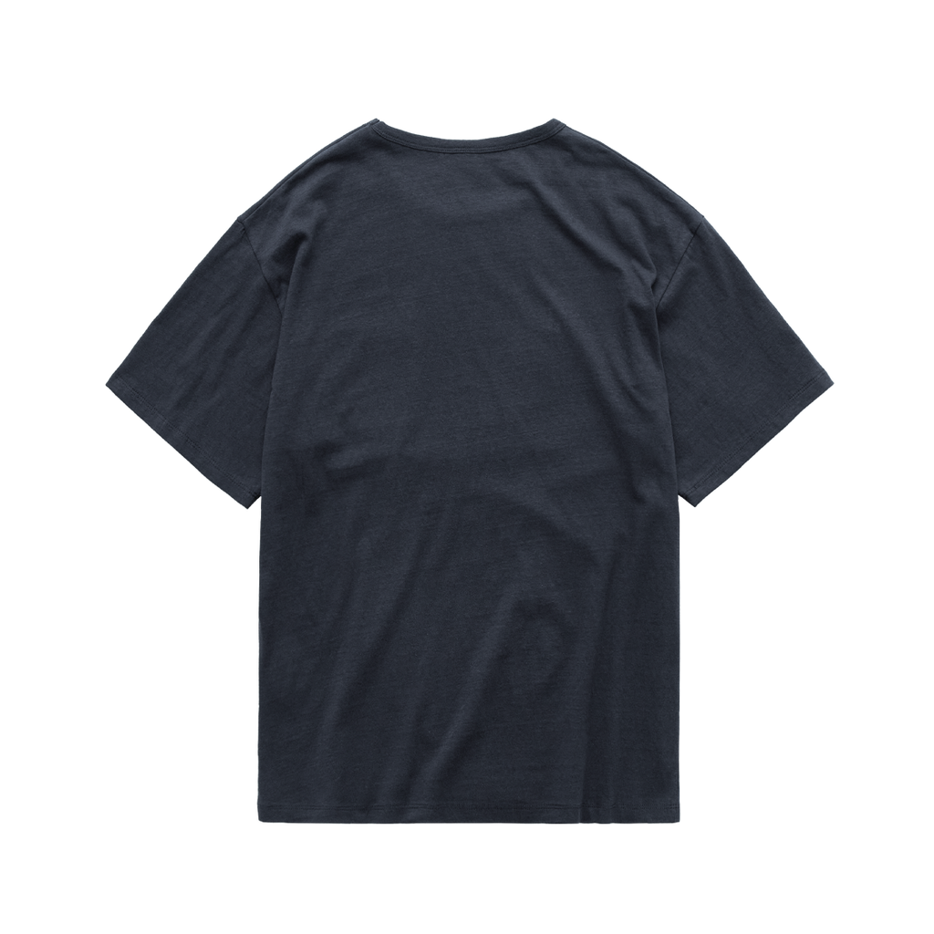 Polyteru - Tenjiku Pocket T-Shirt (Charcoal Navy) product image 2 | TRAB K-Fashion Australia
