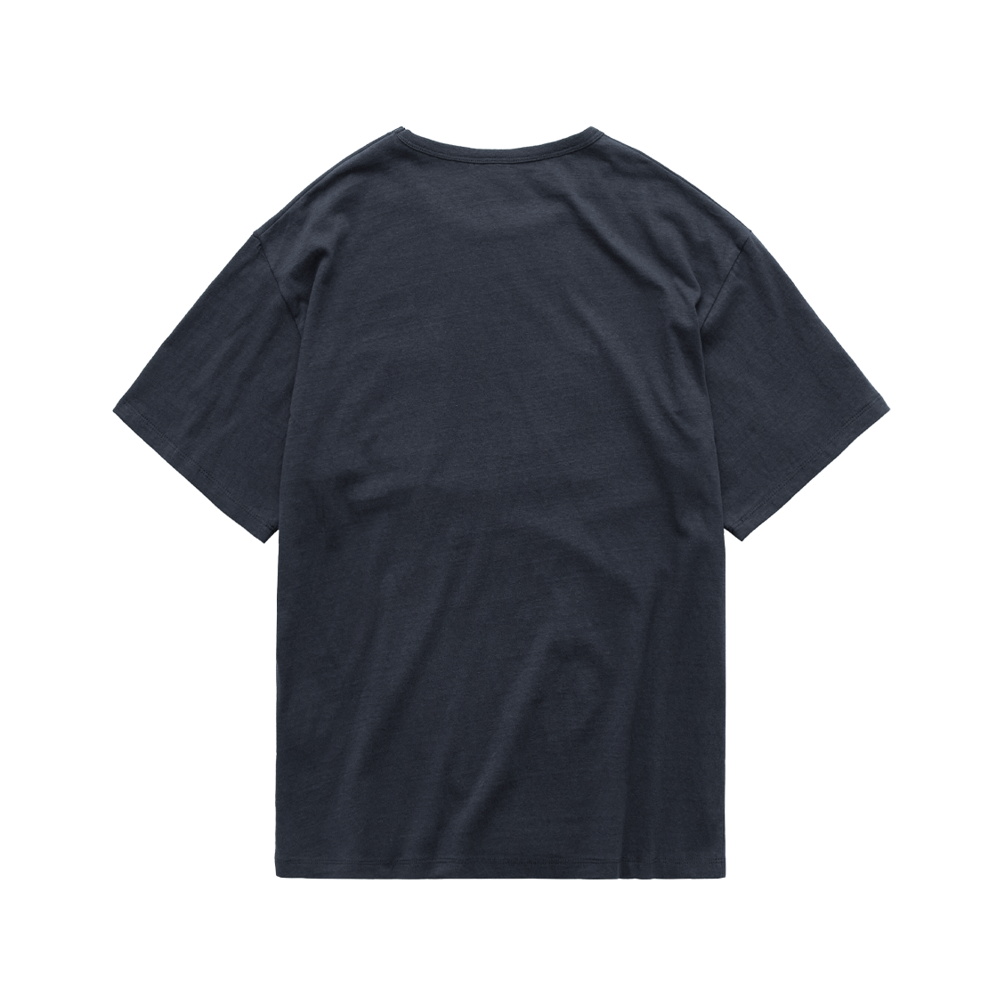 Polyteru - Tenjiku Pocket T-Shirt (Charcoal Navy) product image 2 | TRAB K-Fashion Australia