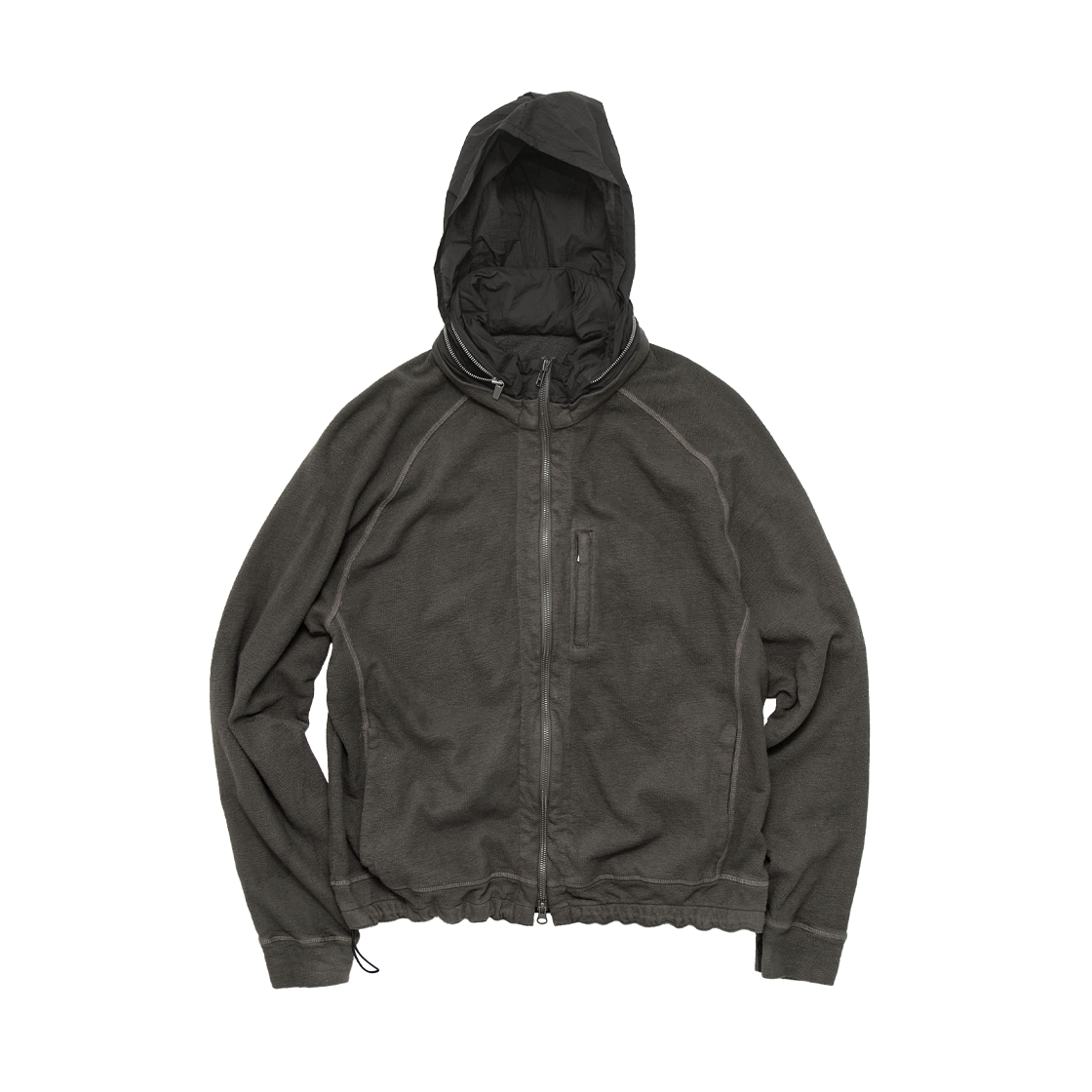 Polyteru - Rough Set Zip (Up Khaki) product image 1 | TRAB K-Fashion Australia