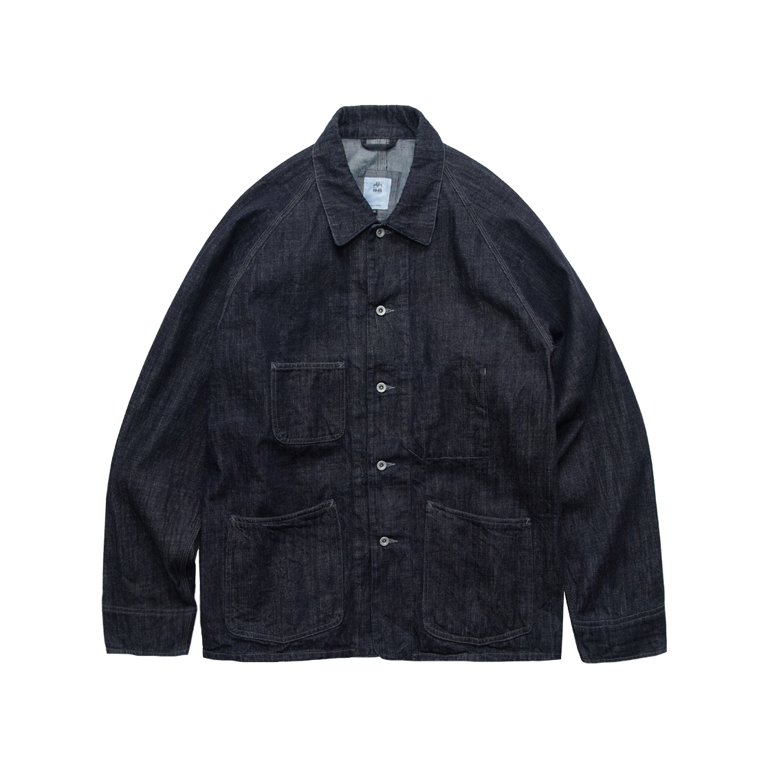 Polyteru - Denim Coverall Jacket (Indigo) product image 1 | TRAB K-Fashion Australia
