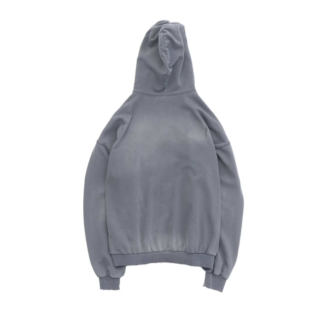 Polyteru - x Hot Stuff Zip Hoodie 'Spear' Hard (Washed Blue) product image 2 | TRAB K-Fashion Australia