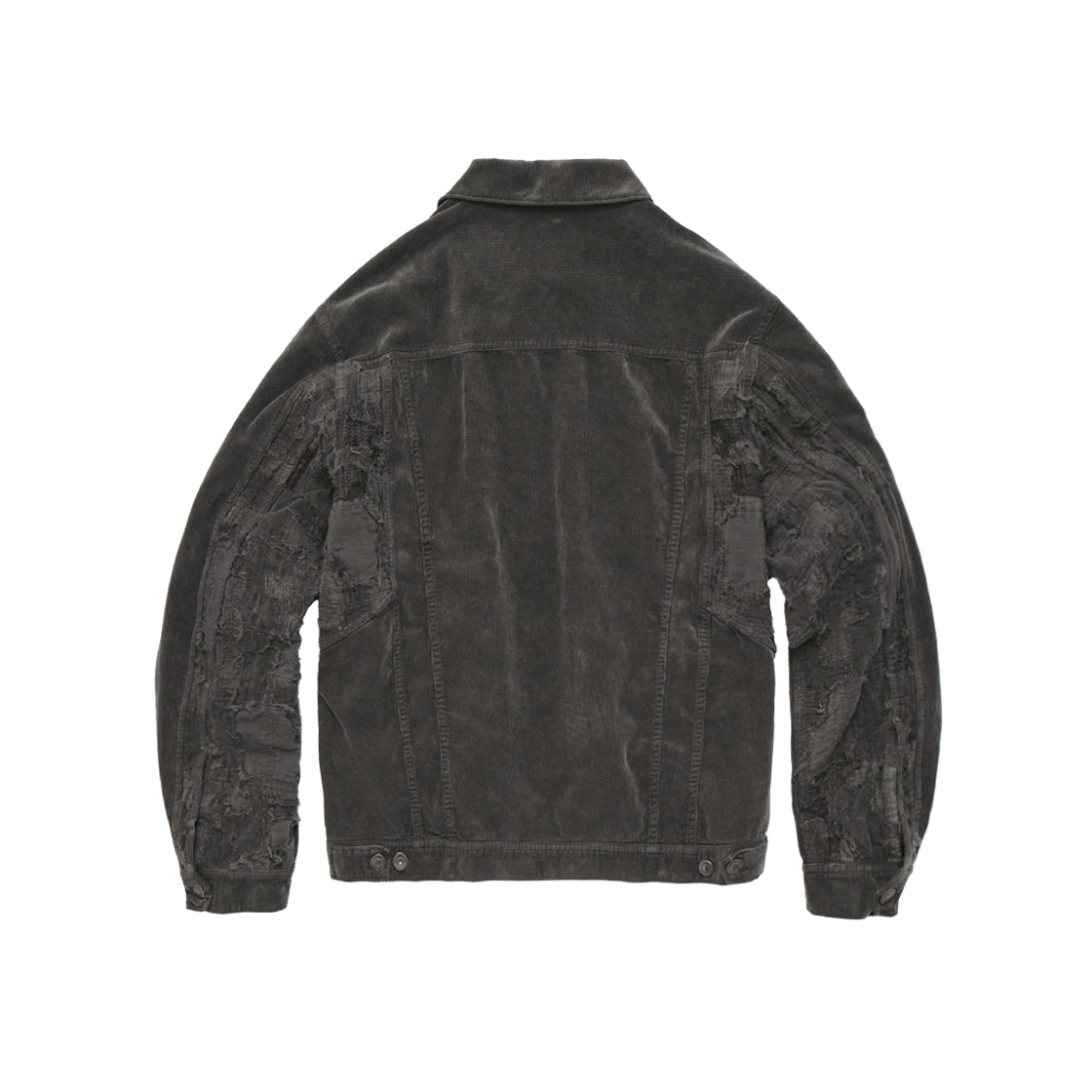 Polyteru - Half Boro Trucker Jacket (Brown) product image 2 | TRAB K-Fashion Australia