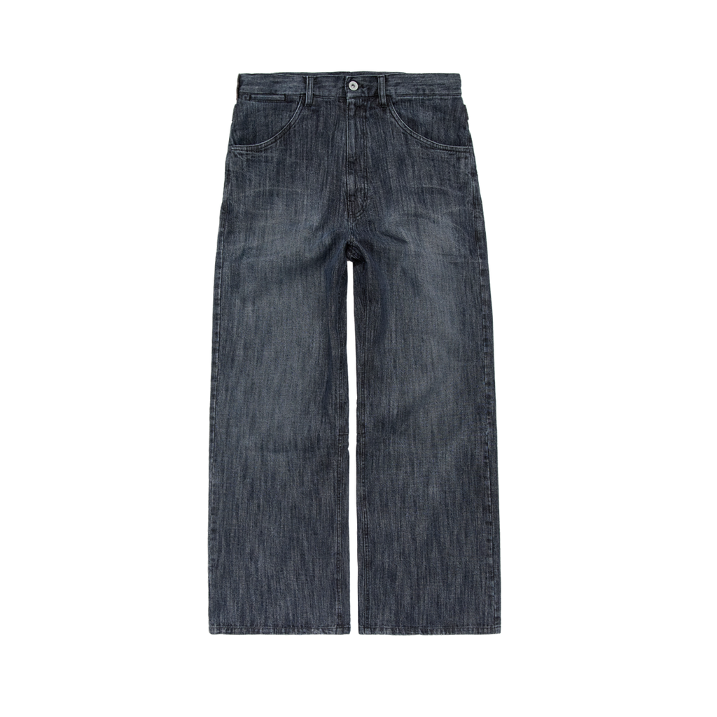 Polyteru - Aged Gosima Denim Pants (Dark Indigo) product image 1 | TRAB K-Fashion Australia