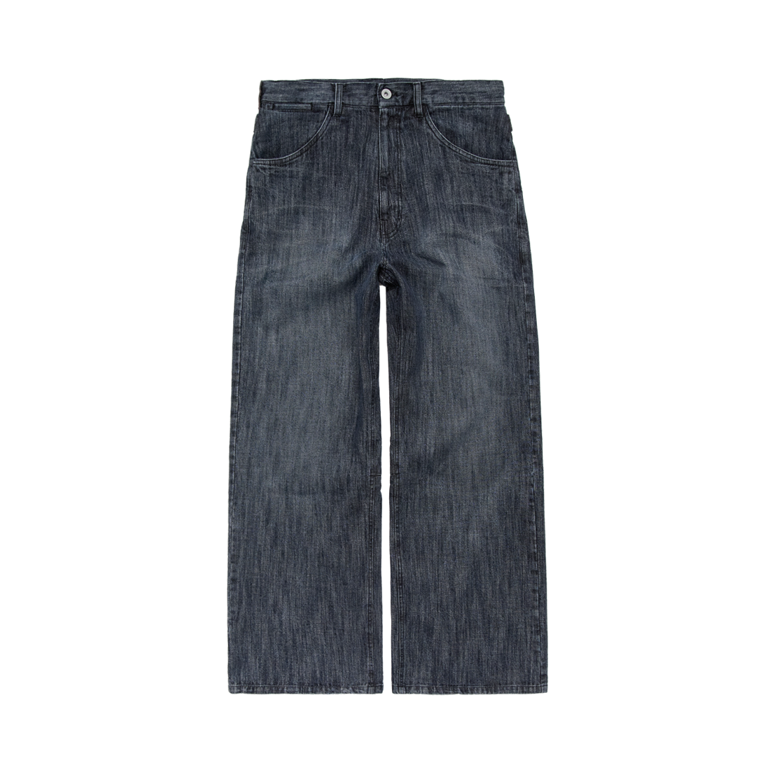 Polyteru - Aged Gosima Denim Pants (Dark Indigo) product image 1 | TRAB K-Fashion Australia