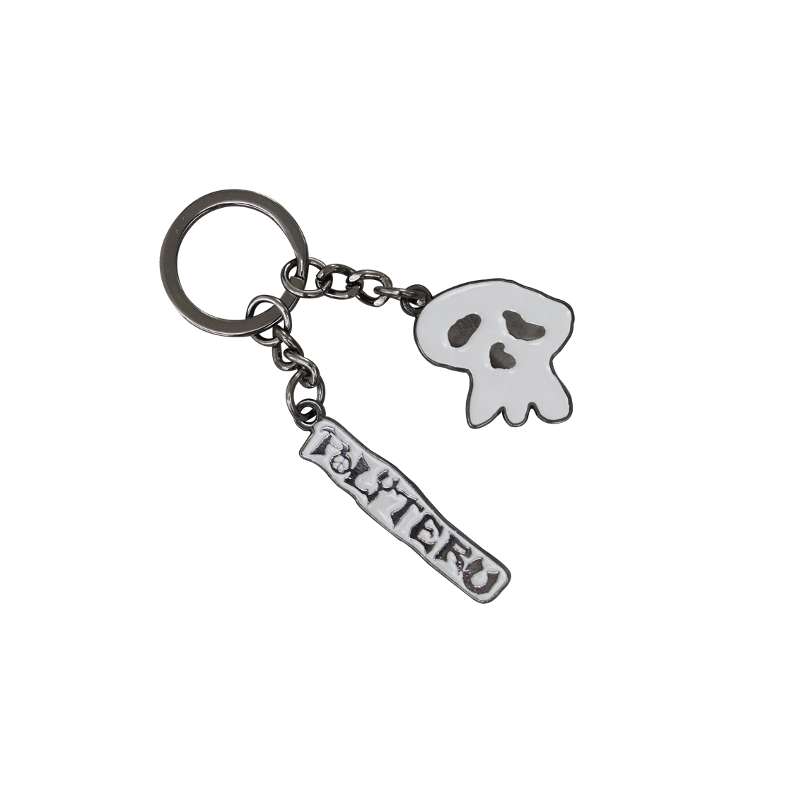 Polyteru - HANK Key Ring 003 (Sad Skull) product image 1 | TRAB K-Fashion Australia