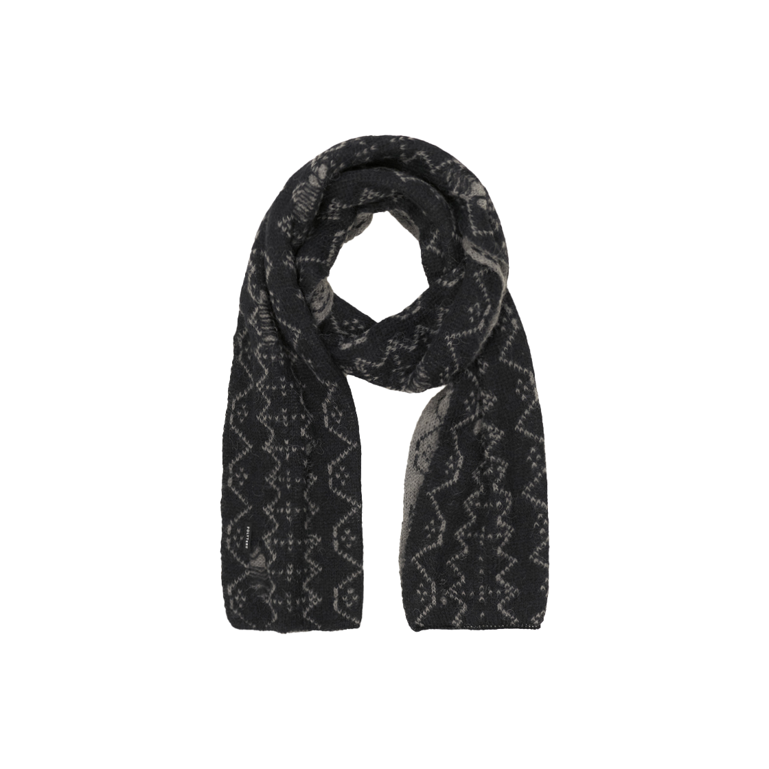 Polyteru - Ethnic Pattern Muffler (Black) product image 1 | TRAB K-Fashion Australia