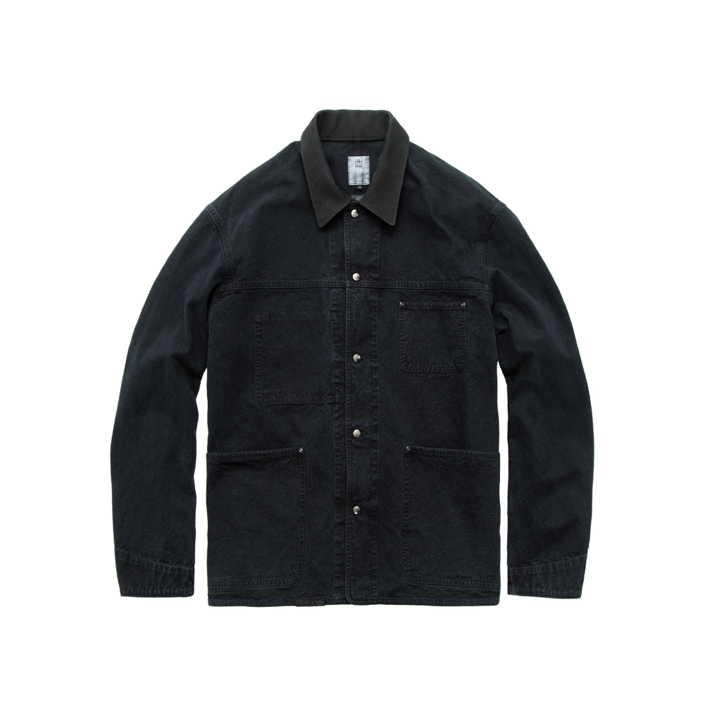 Polyteru - Aged Balloon Coverall (Washed Black) product image 1 | TRAB K-Fashion Australia