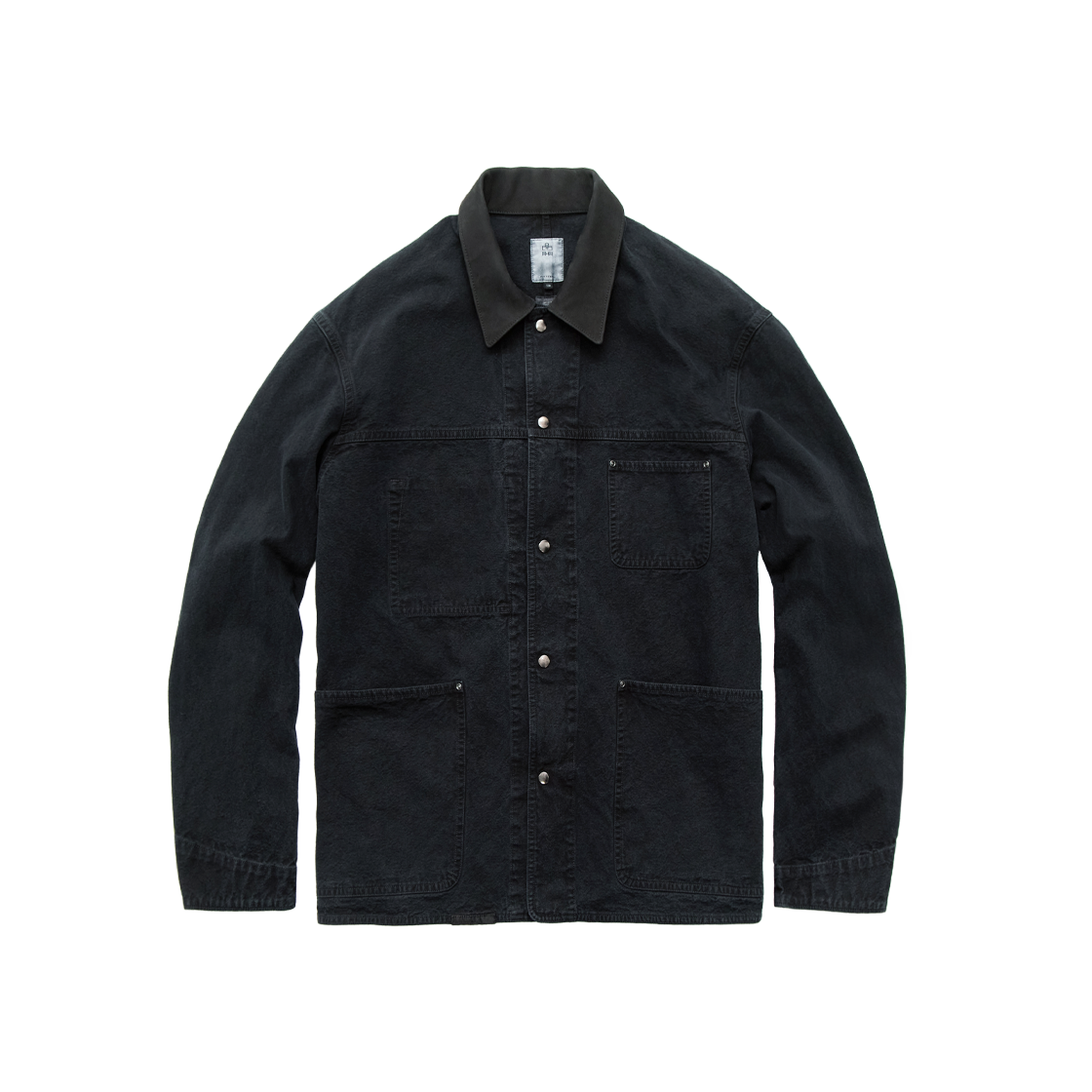 Polyteru - Aged Balloon Coverall (Washed Black) product image 1 | TRAB K-Fashion Australia