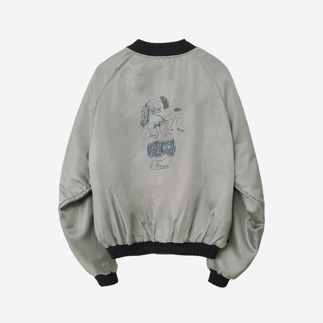 Polyteru - HANK Velvet Souvenir Jacket (Brown) product image 4 | TRAB K-Fashion Australia