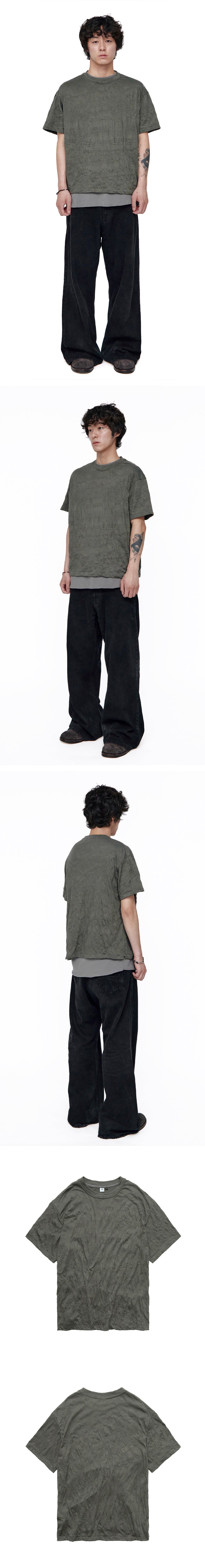 Polyteru - Creased (T-Shirt Sage) product image 3 | TRAB K-Fashion Australia