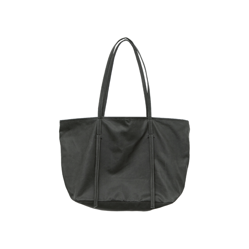 Polyteru - Shopper Tote Bag (Coated Charcoal) product image 1 | TRAB K-Fashion Australia