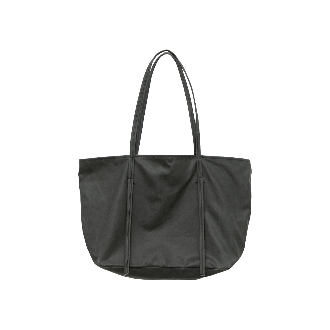 Polyteru - Shopper Tote Bag (Coated Charcoal) product image 1 | TRAB K-Fashion Australia