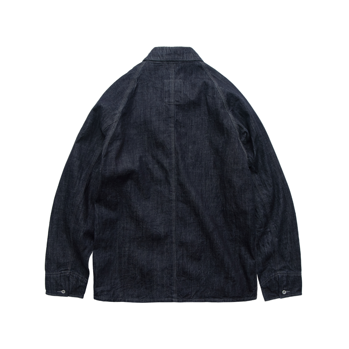 Polyteru - Denim Coverall Jacket (Indigo) product image 2 | TRAB K-Fashion Australia