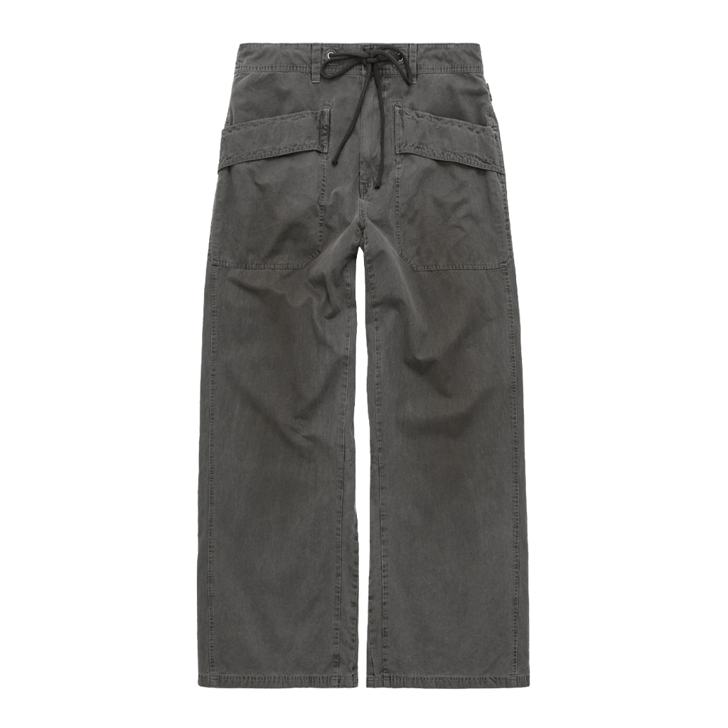 Polyteru - Para Pants Faded Striped (Dirty Gray) product image 1 | TRAB K-Fashion Australia