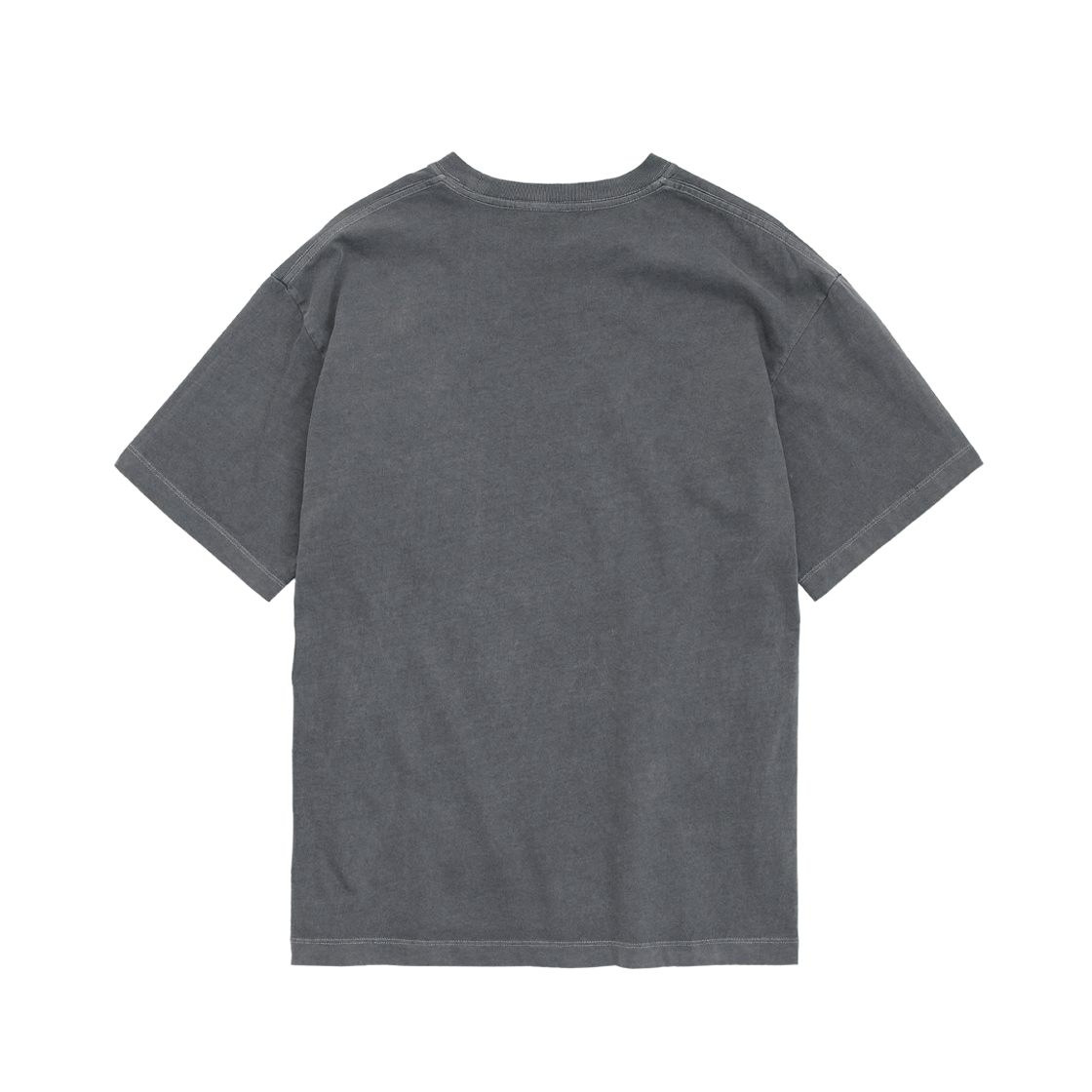 Polyteru - HANK Sad Skull 1/2 Tee (Charcoal) product image 2 | TRAB K-Fashion Australia