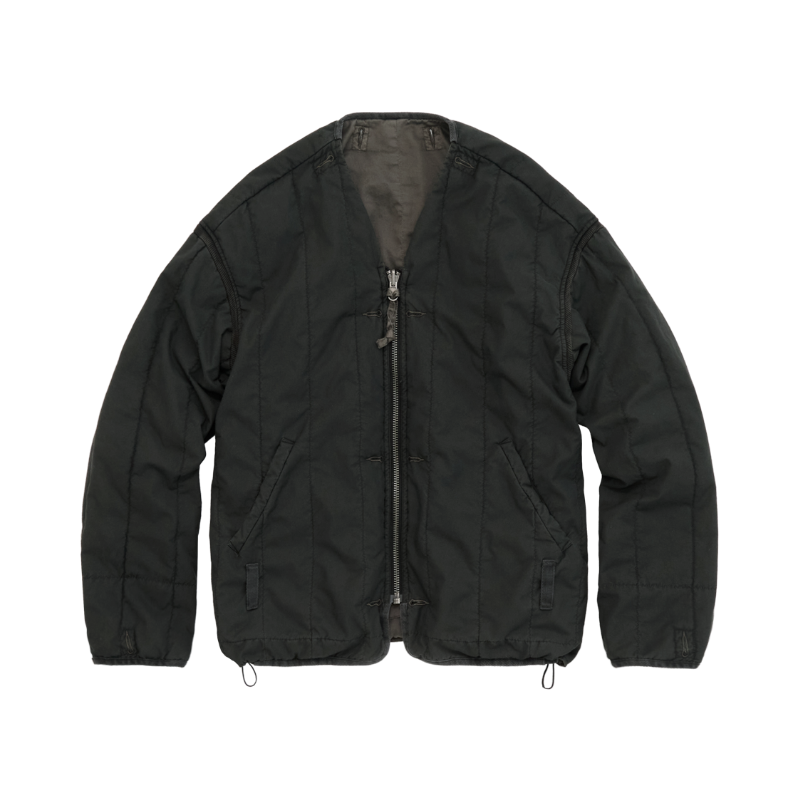 Polyteru - 1011 Camou Liner Jacket (Used Olive) product image 3 | TRAB K-Fashion Australia