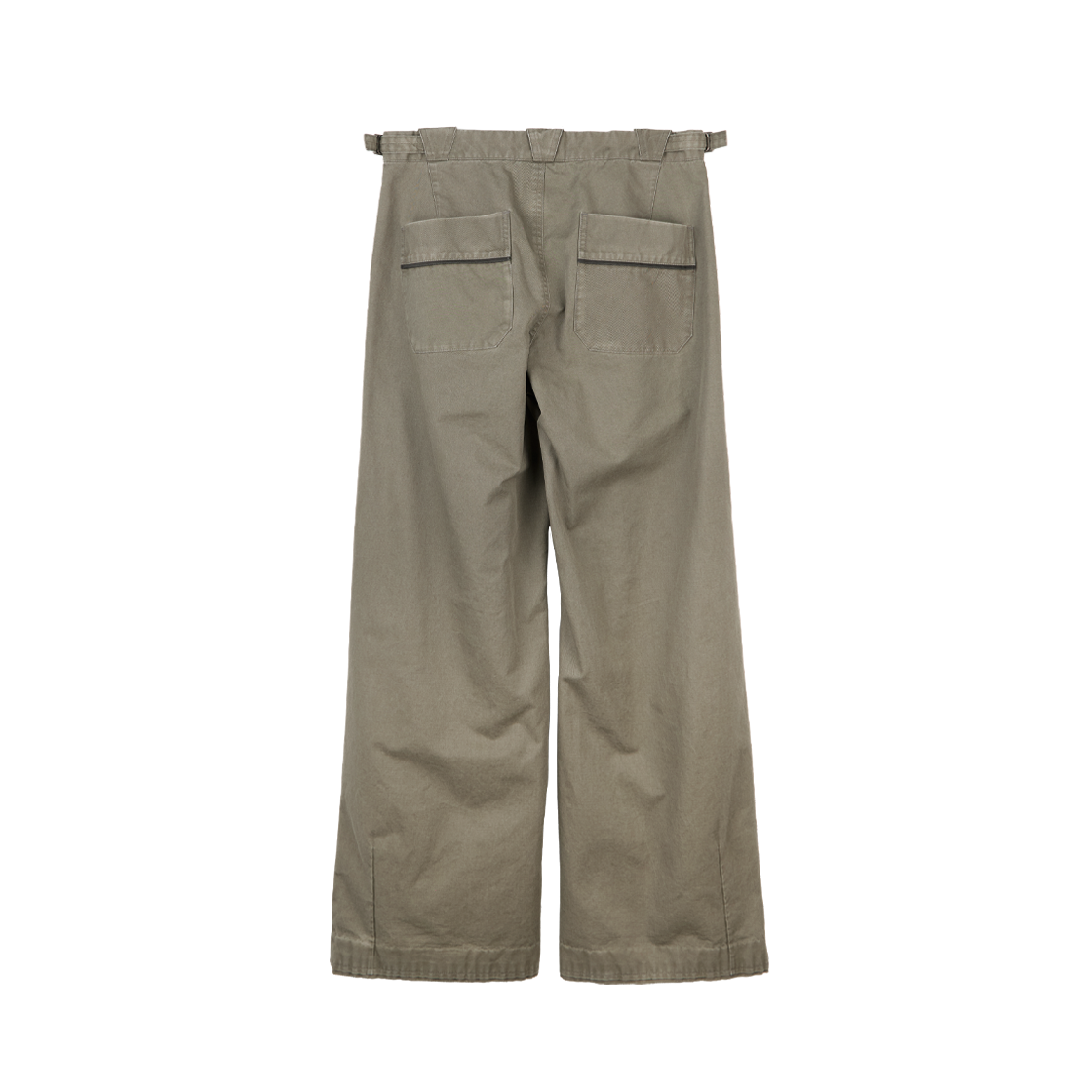 Polyteru - Sherry Pants (Washed Khaki) product image 2 | TRAB K-Fashion Australia