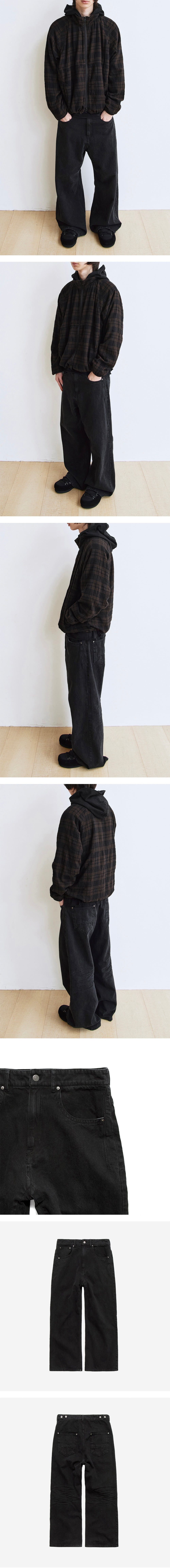 Polyteru - Loosed Uncoated (Jean Black) product image 3 | TRAB K-Fashion Australia