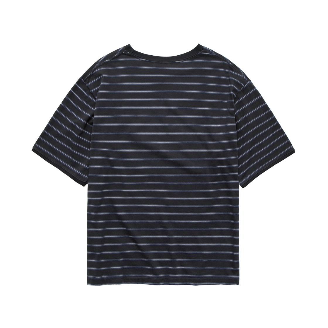 Polyteru - Loosed Striped T-Shirt (Ink Charcoal) product image 2 | TRAB K-Fashion Australia